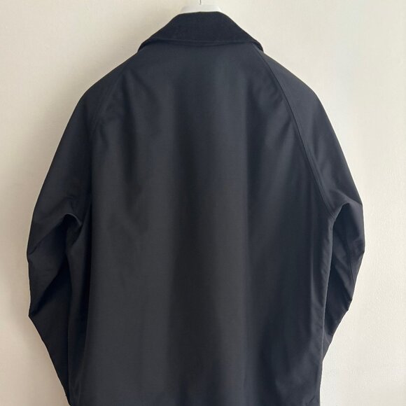 $850 Jaeger Black Wool Hunting Field Jacket -Medium / Large (Barbour) Italy - Picture 14 of 16